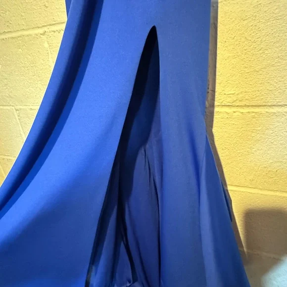 Mori Lee Blue Prom Dress